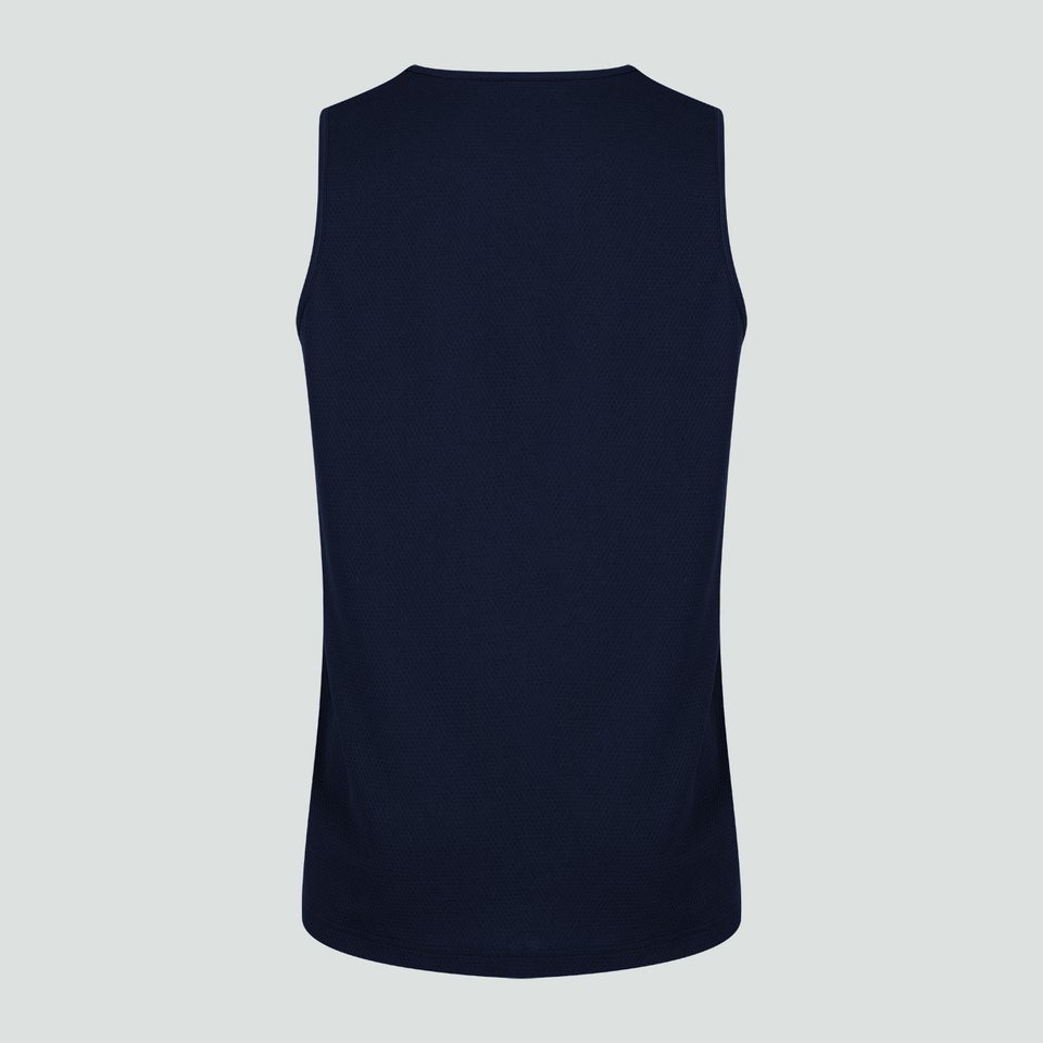 Mens Club Dry Singlet Navy