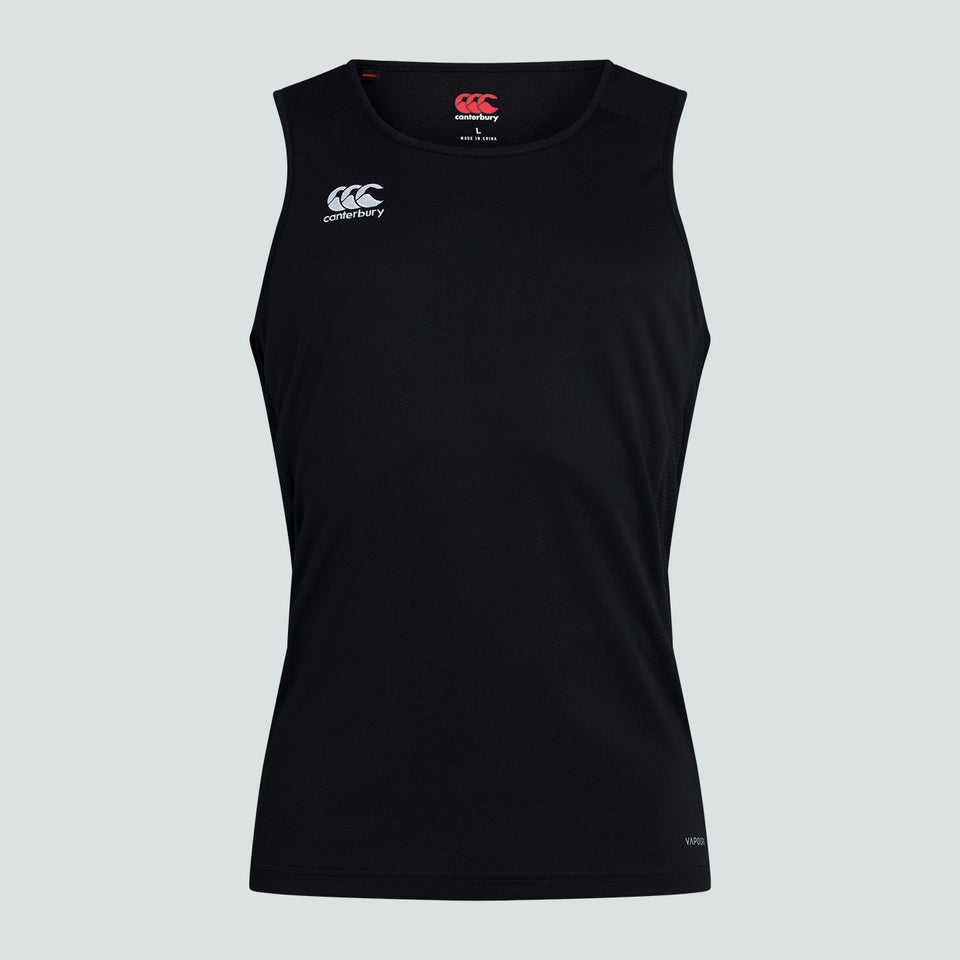 Mens Club Dry Singlet Black