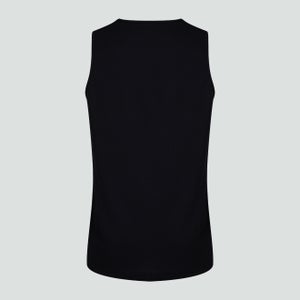 MENS CLUB DRY SINGLET IN BLACK