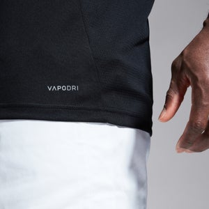 MENS CLUB DRY SINGLET IN BLACK