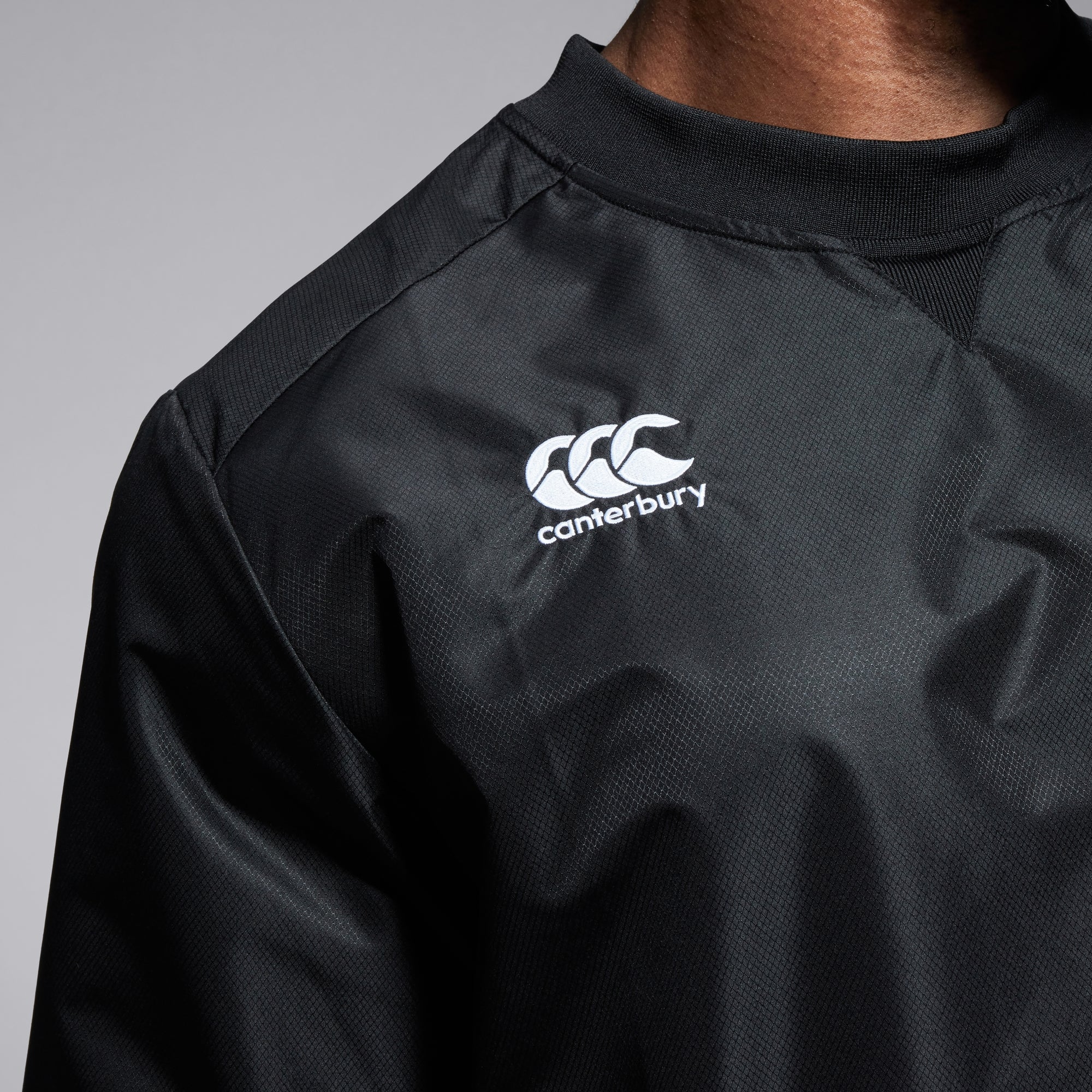 CANTERBURY CLUB VAPOSHIELD CONTACT TOP AM BLACK | Canterbury of
