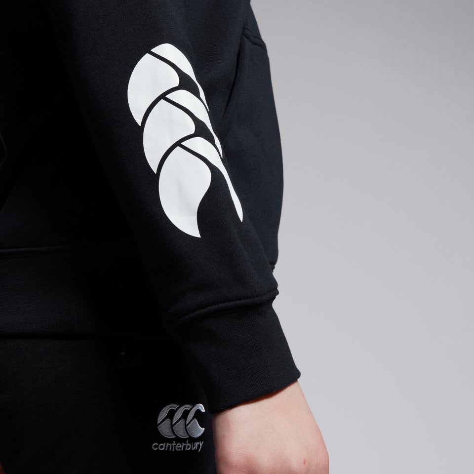 Junior Unisex Club Hoody Black