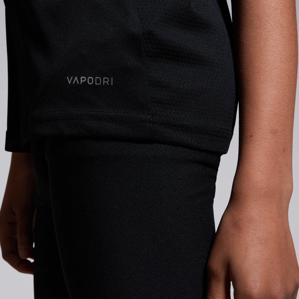 KIDS CLUB DRY POLO SHIRT IN BLACK