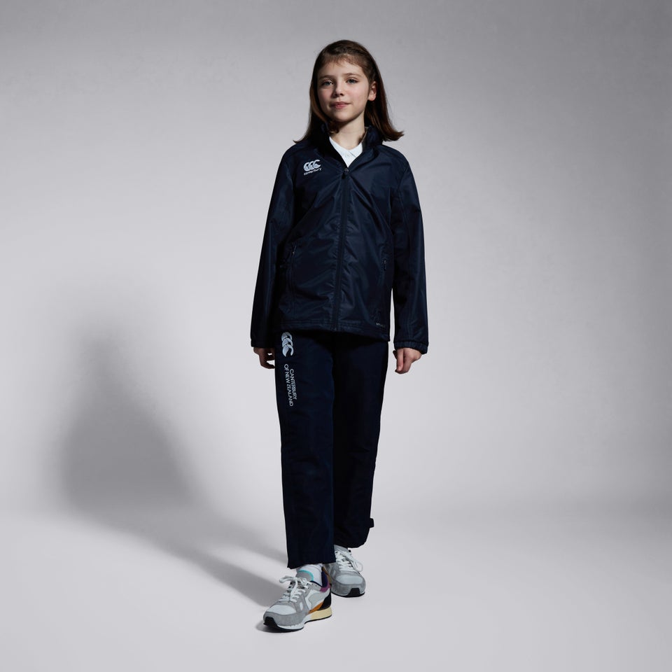 Junior Unisex Club Vaposhield Full Zip Rain Jacket Navy