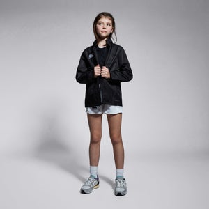 Junior Unisex Club Vaposhield Full Zip Rain Jacket Black