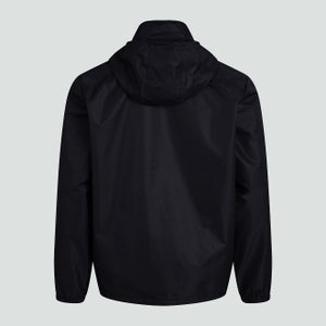 K CLUB VAPOSHIELD FULL ZIP RAIN JACKET BLACK