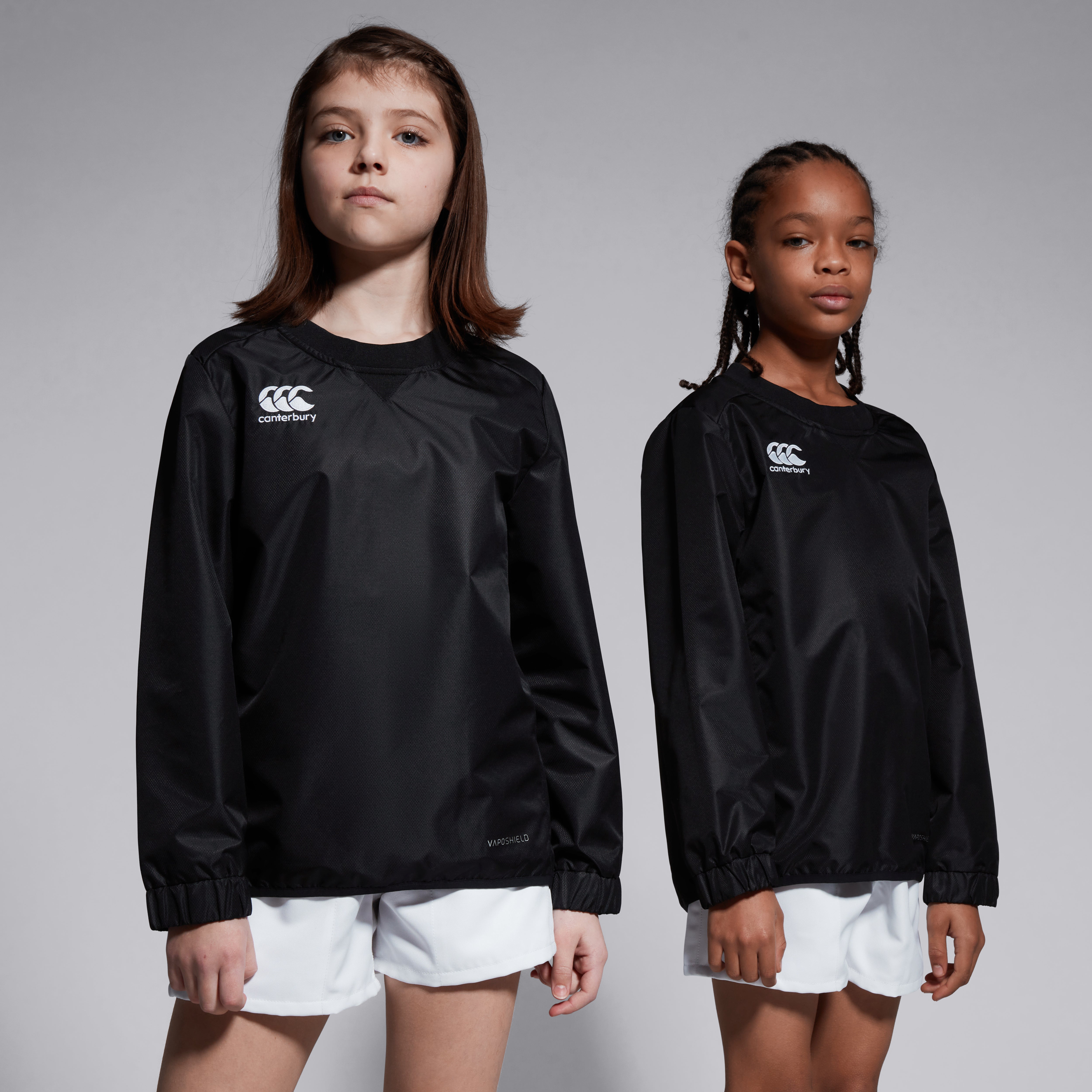 トップス Heve Cloudy Tops black Junior Unisex Club Vaposhield Contact Top Black | Canterbury