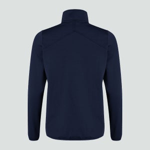 Junior Unisex Club 1/4 Zip Midlayer Training Top Navy