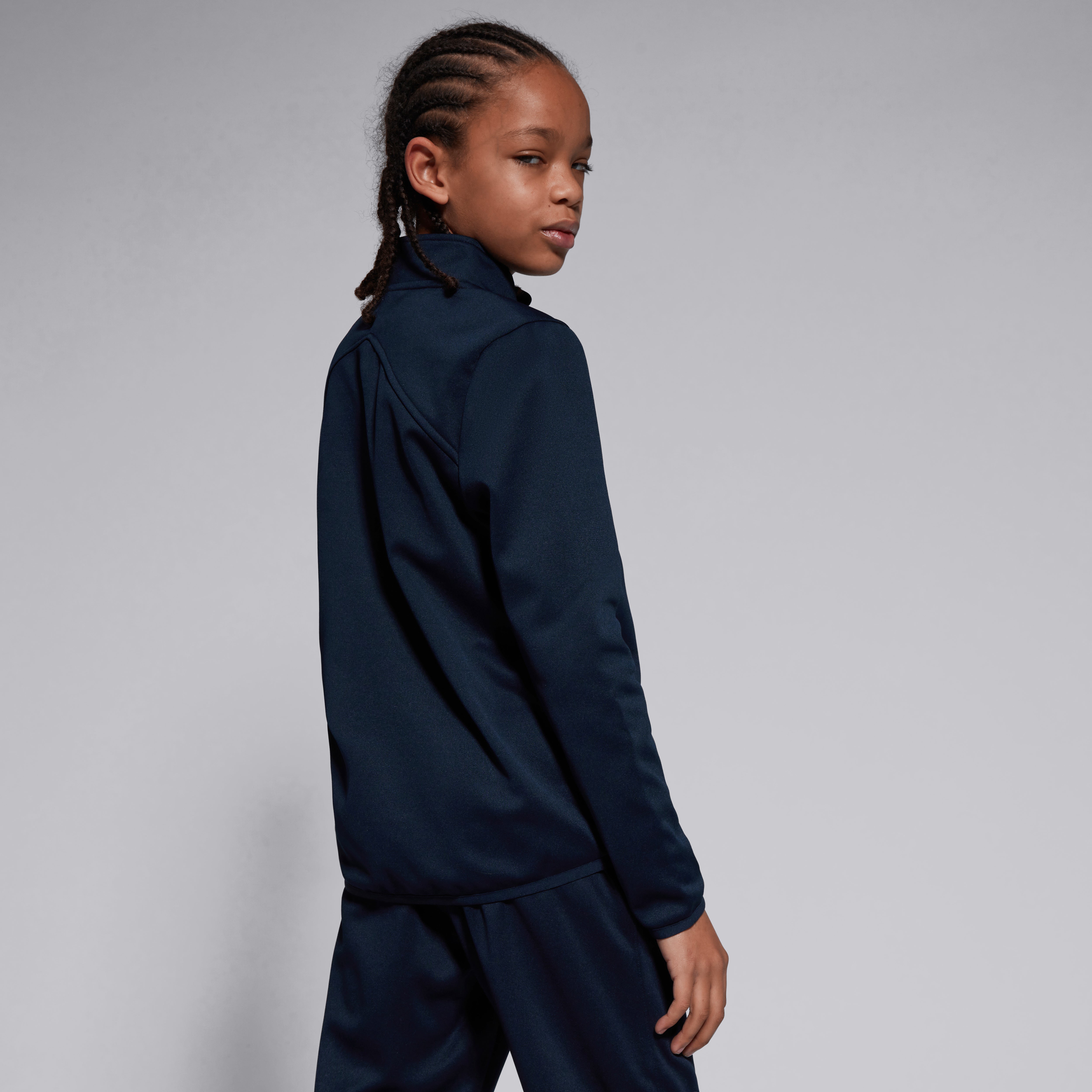 Junior Unisex Club 1/4 Zip Midlayer Training Top Navy | Canterbury