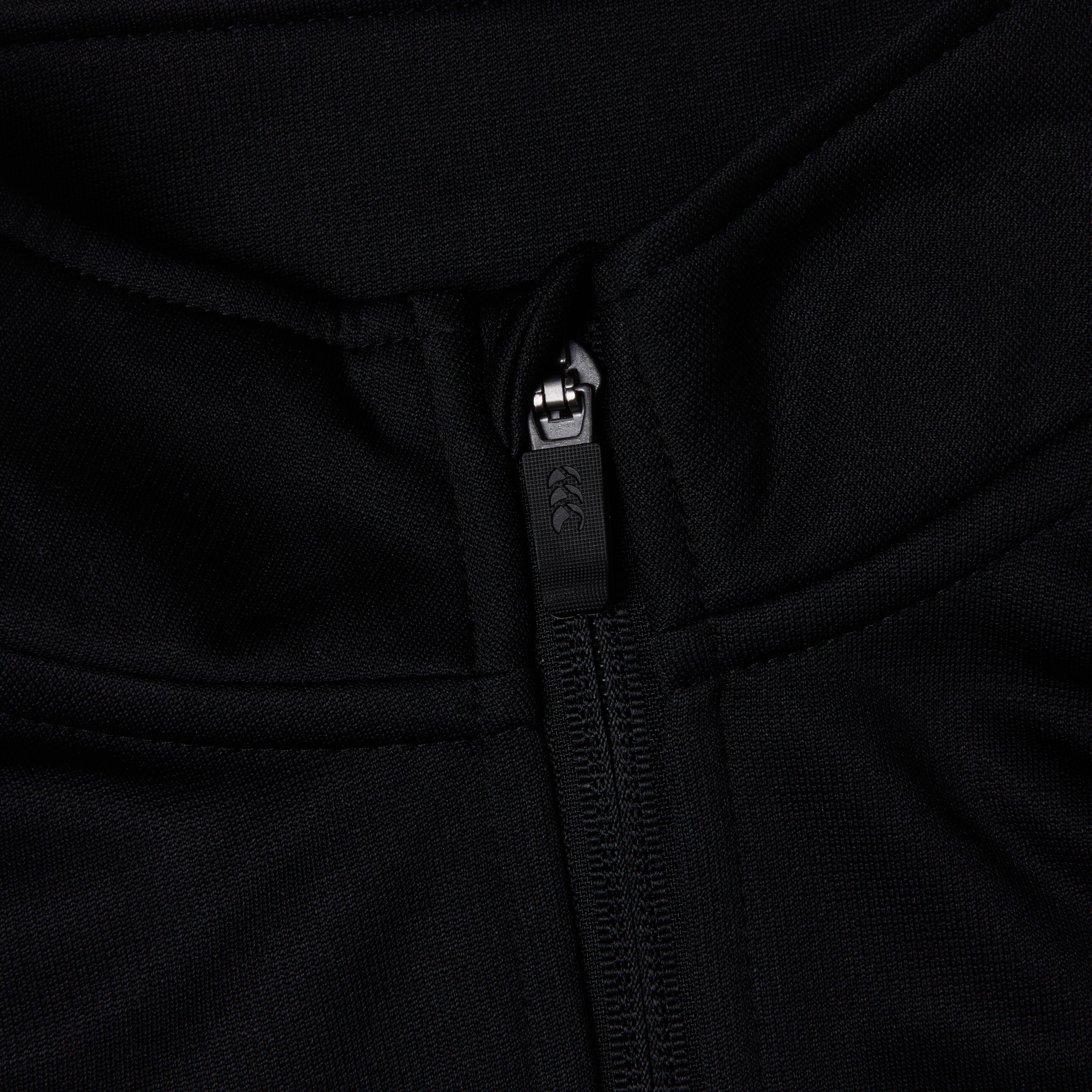 Junior Unisex Club 1/4 Zip Midlayer Training Top Black | Canterbury