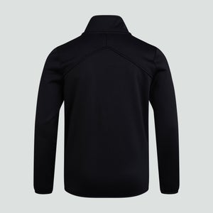 Junior Unisex Club 1/4 Zip Midlayer Training Top Black