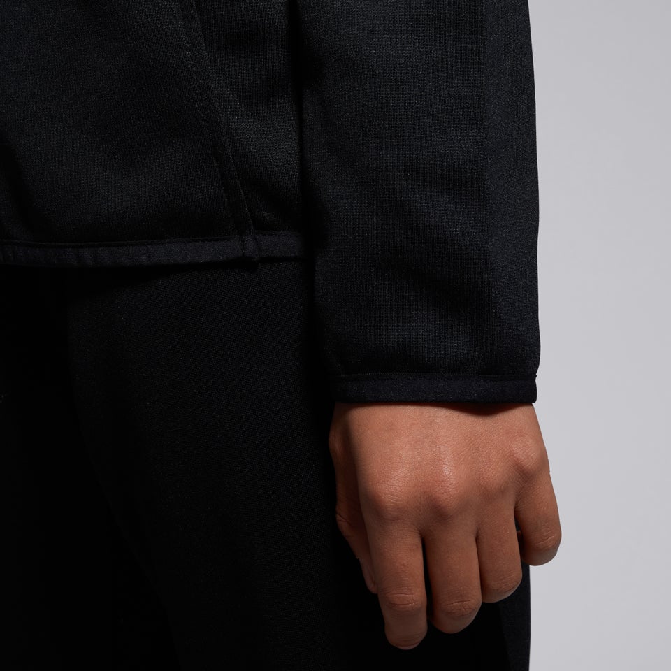 Junior Unisex Club 1/4 Zip Midlayer Training Top Black