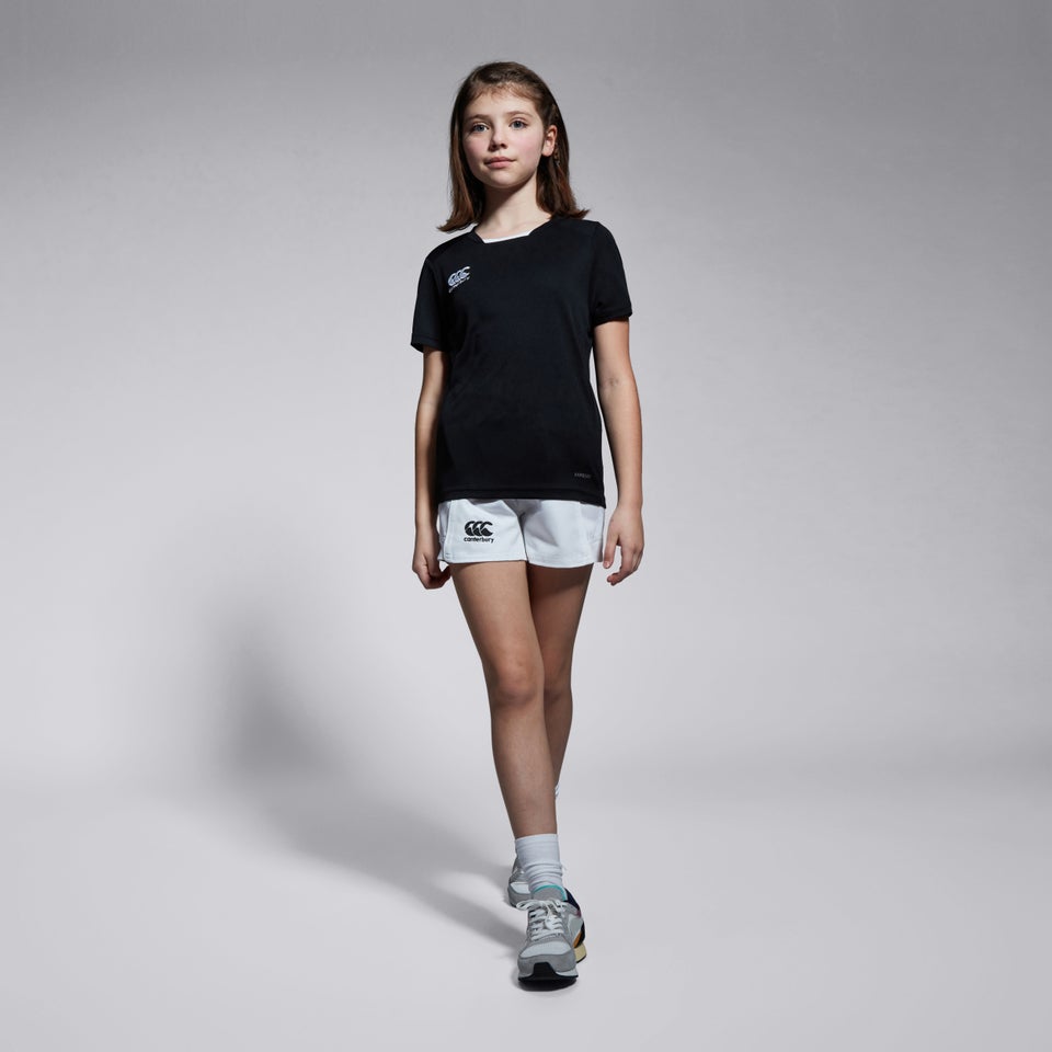 Junior Unisex Club Dry Tee Black