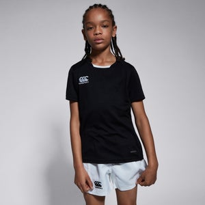 KIDS CLUB DRY T-SHIRT IN BLACK-6YR