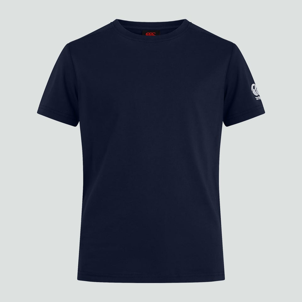 Junior Unisex Club Plain Tee Navy
