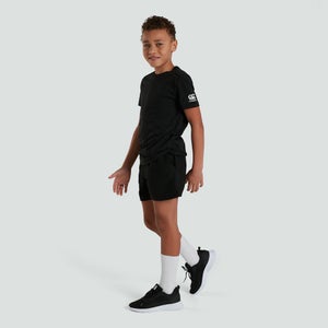 Junior Unisex Club Plain Tee Black