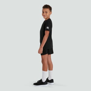 Junior Unisex Club Plain Tee Black