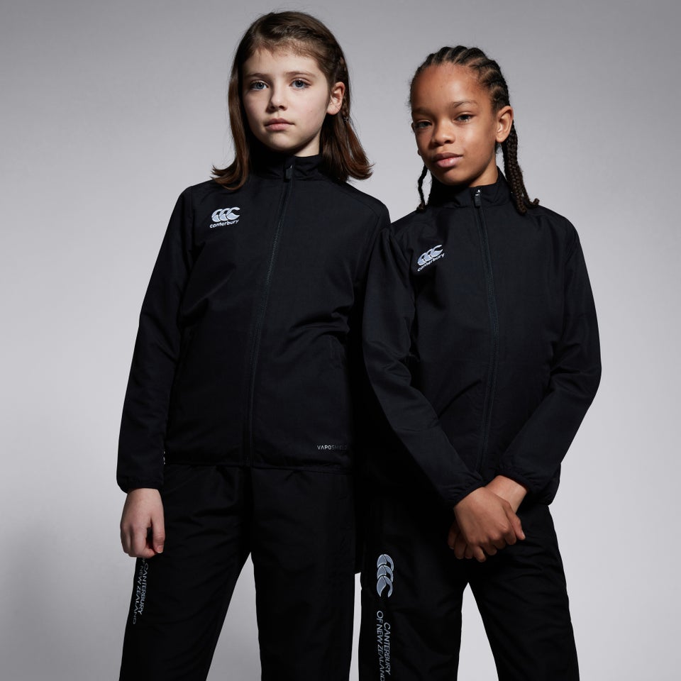 KIDS CLUB TRACK JACKET IN BLACK