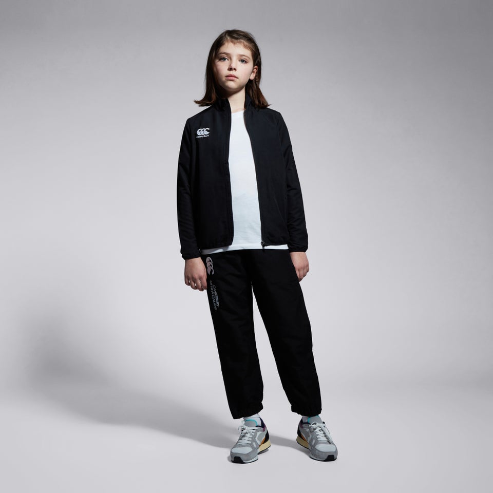 KIDS CLUB TRACK JACKET IN BLACK