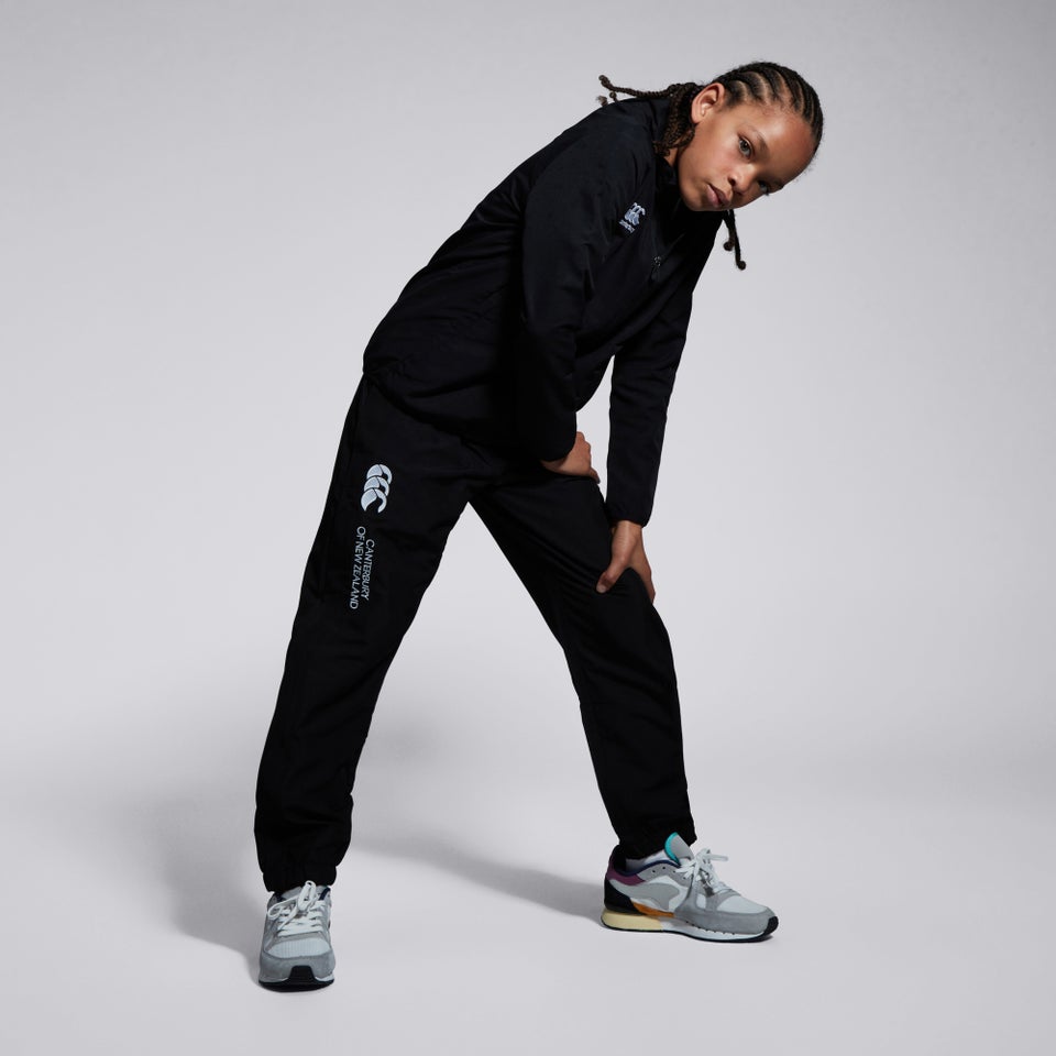 KIDS CLUB TRACK JACKET IN BLACK