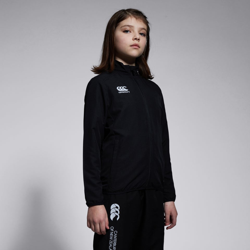 KIDS CLUB TRACK JACKET IN BLACK