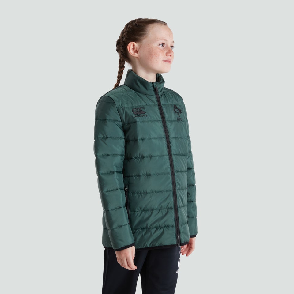Junior Unisex Ireland Lightweight Padded Jacket Black