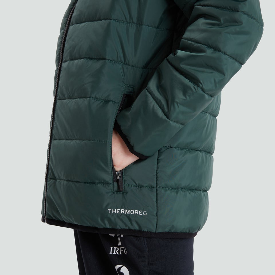 Junior Unisex Ireland Lightweight Padded Jacket Black