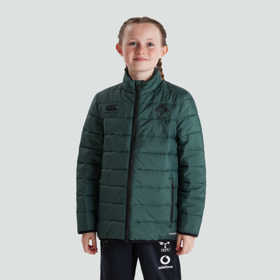 Junior Unisex Ireland Lightweight Padded Jacket Black