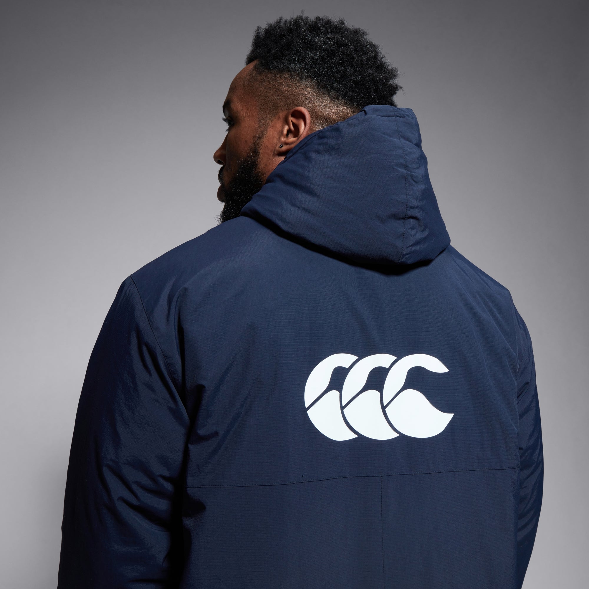CANTERBURY CLUB SUBS JACKET AM NAVY | Canterbury Australia