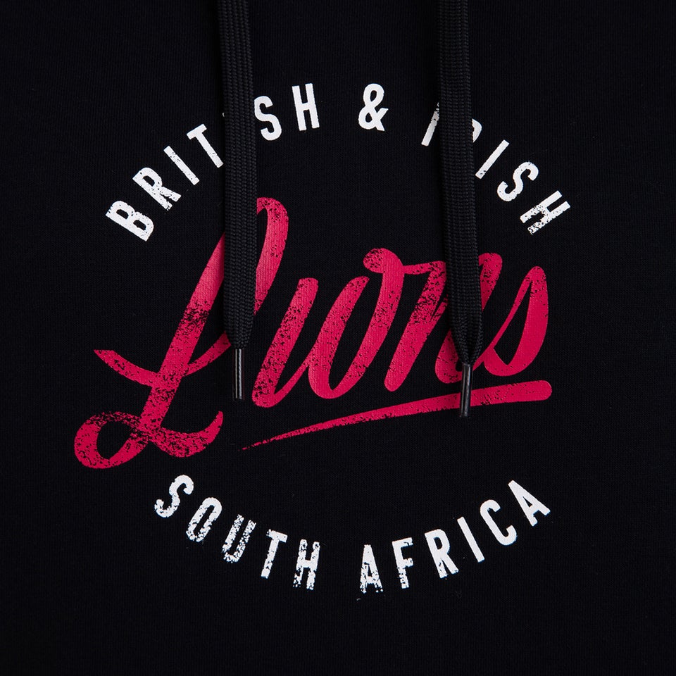 Womens British & Irish Lions Graphic Hoody Black