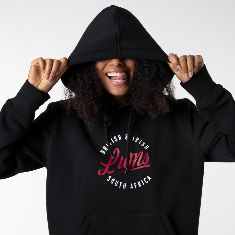 Womens British & Irish Lions Graphic Hoody Black