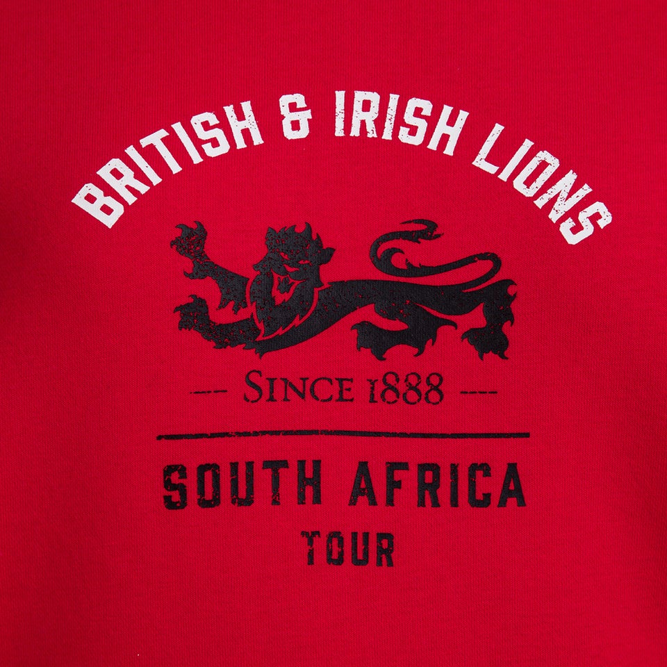 Womens British & Irish Lions Sweatshirt Red