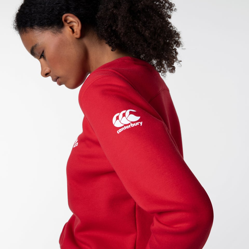 Womens British & Irish Lions Sweatshirt Red