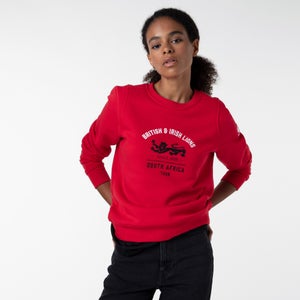 Womens British & Irish Lions Sweatshirt Red