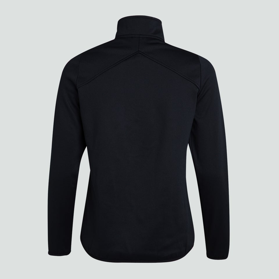 Womens British & Irish Lions 1/4 Zip Mid Layer Black