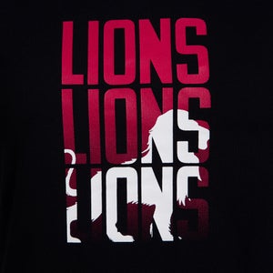 Womens British & Irish Lions Graphic Tee Black