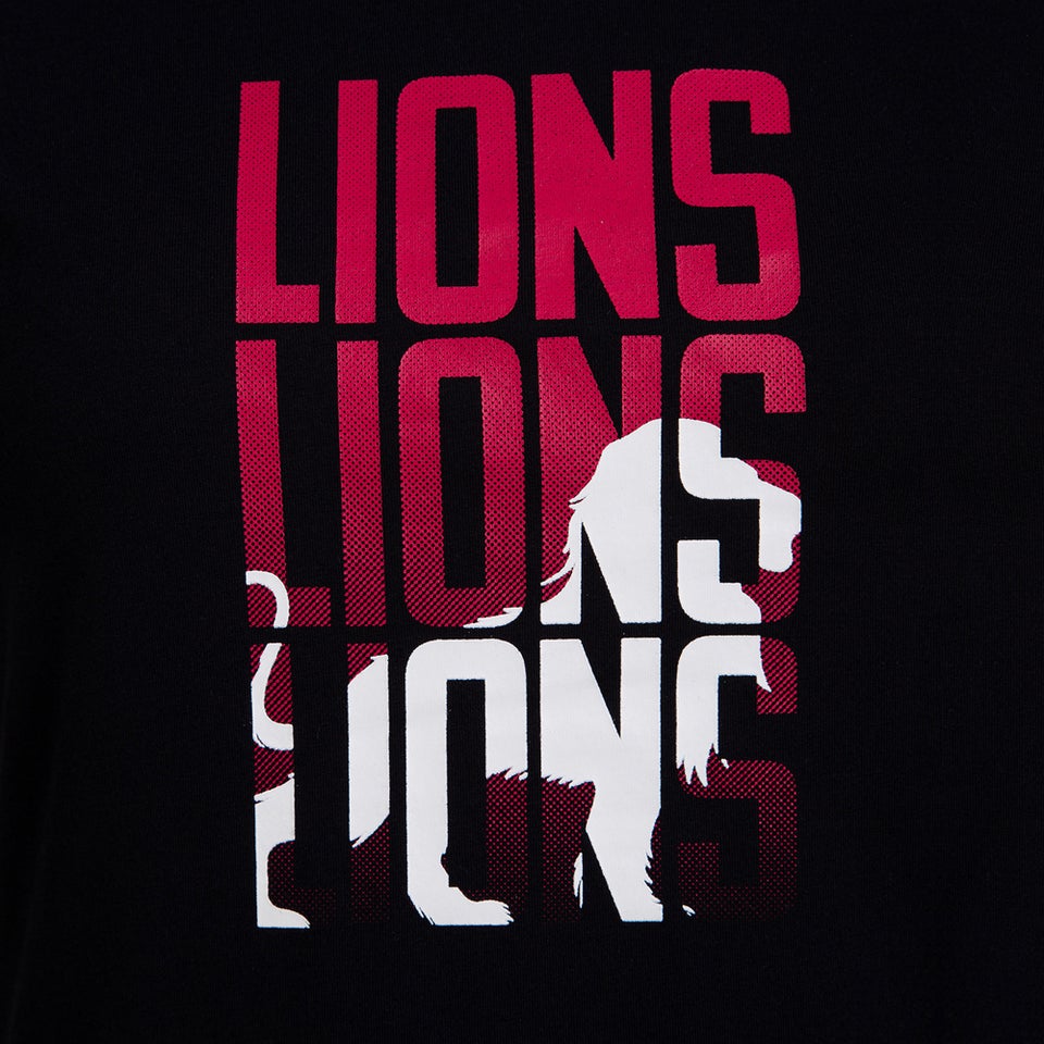 Womens British & Irish Lions Graphic Tee Black