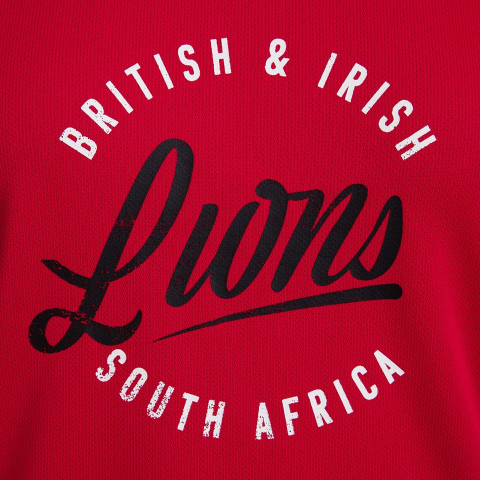 Womens British & Irish Lions Long Sleeved Tee Black