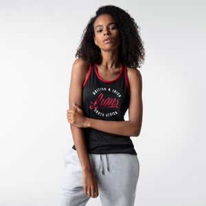 Womens British & Irish Lions Racerback Vest Black