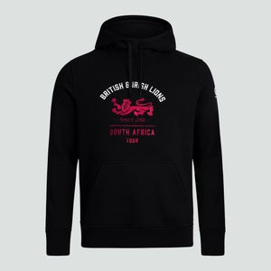 Mens British & Irish Lions Graphic Hoody Black