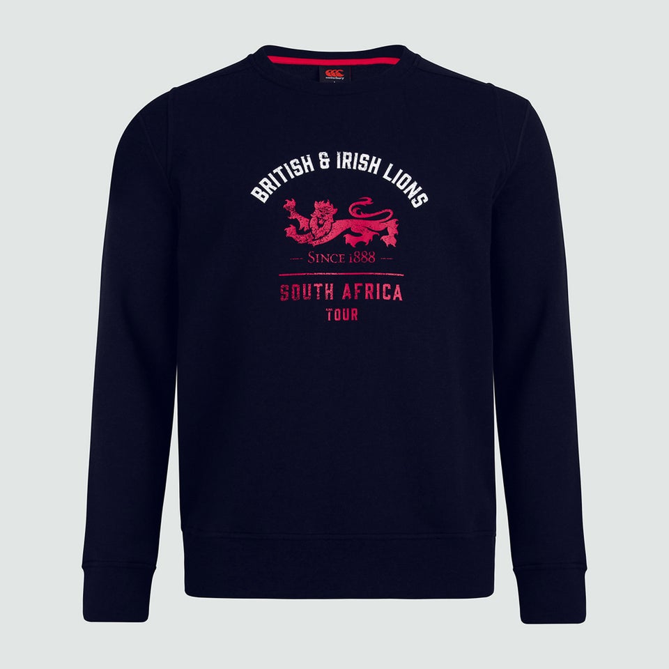 Mens British & Irish Lions Sweatshirt Navy