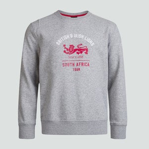 Mens British & Irish Lions Sweatshirt Grey