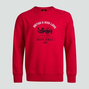 Mens British & Irish Lions Sweatshirt Red