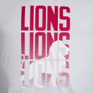 Mens British & Irish Lions Graphic Tee White