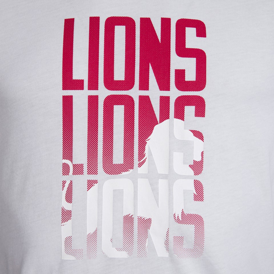 Mens British & Irish Lions Graphic Tee White