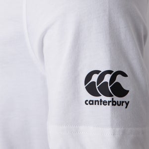 MENS BRITISH & IRISH LIONS GRAPHIC TEE WHITE - XS