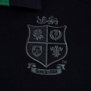 Mens British & Irish Lions Cotton Jersey Black