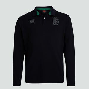 Mens British & Irish Lions Cotton Jersey Black