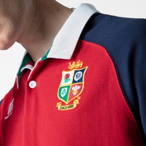Mens British & Irish Lions Cotton Jersey Red