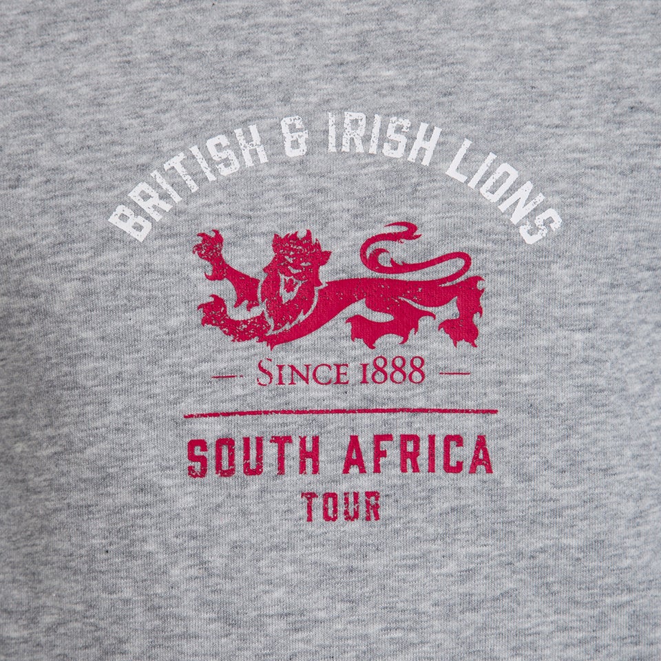 Junior Unisex British & Irish Lions Graphic Hoody Grey